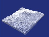 3D 地形データサンプル 3D 地形データサンプル